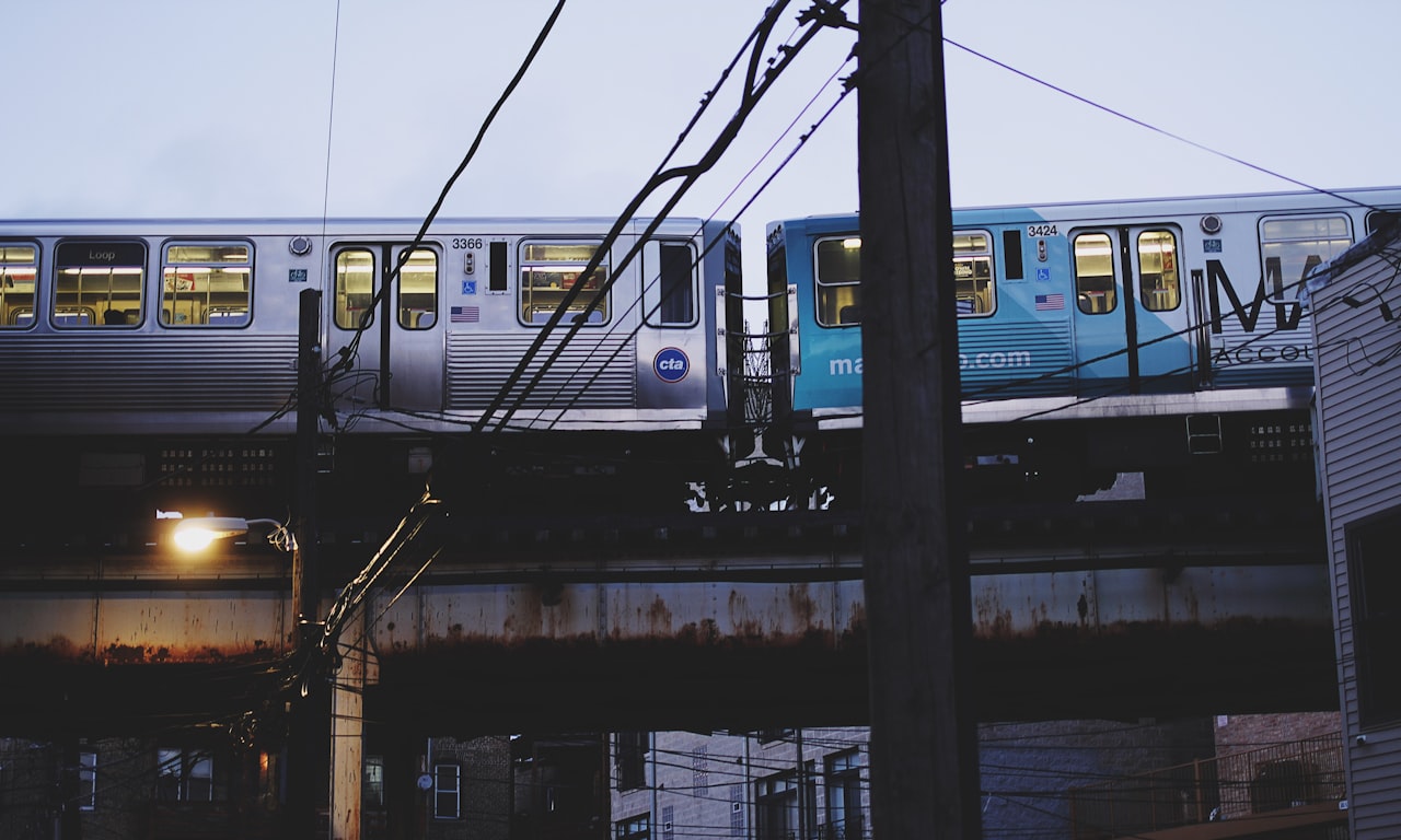 how busy are these train tracks0